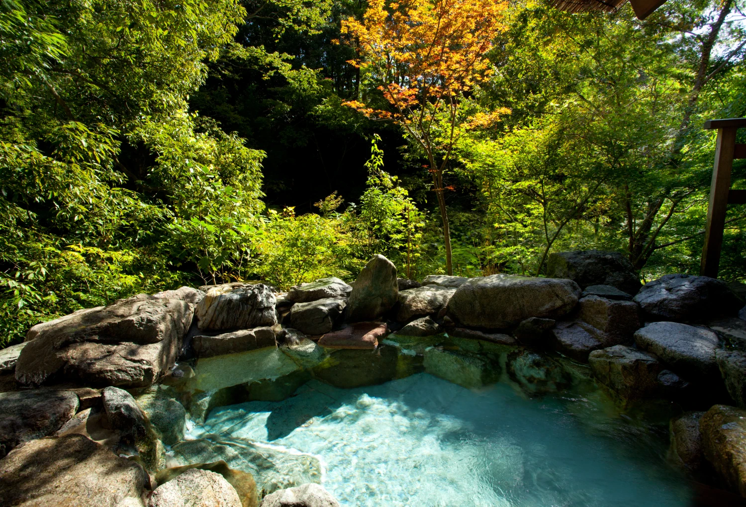 Hyakken no Yu, Men’s bath