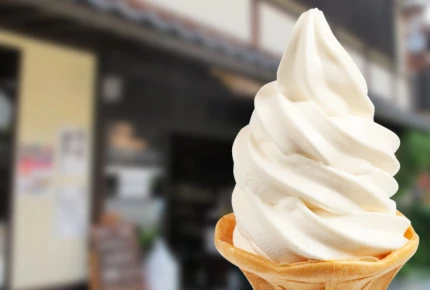 Daiginjo soft serve ice cream Osake Club Kubode