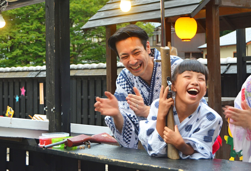 かがり灯屋台
