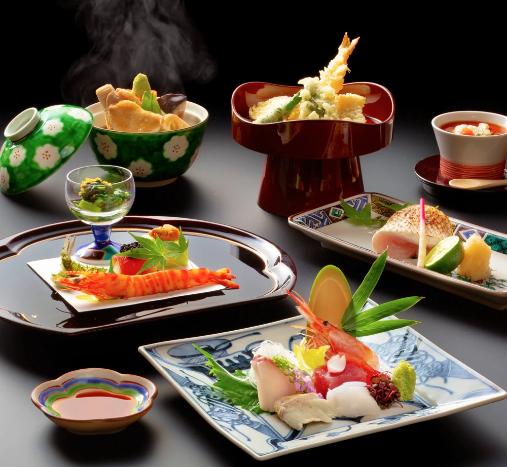 写真:会席料理
