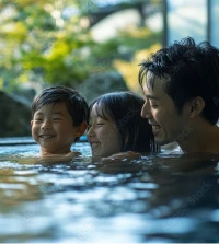 写真:入浴イメージ